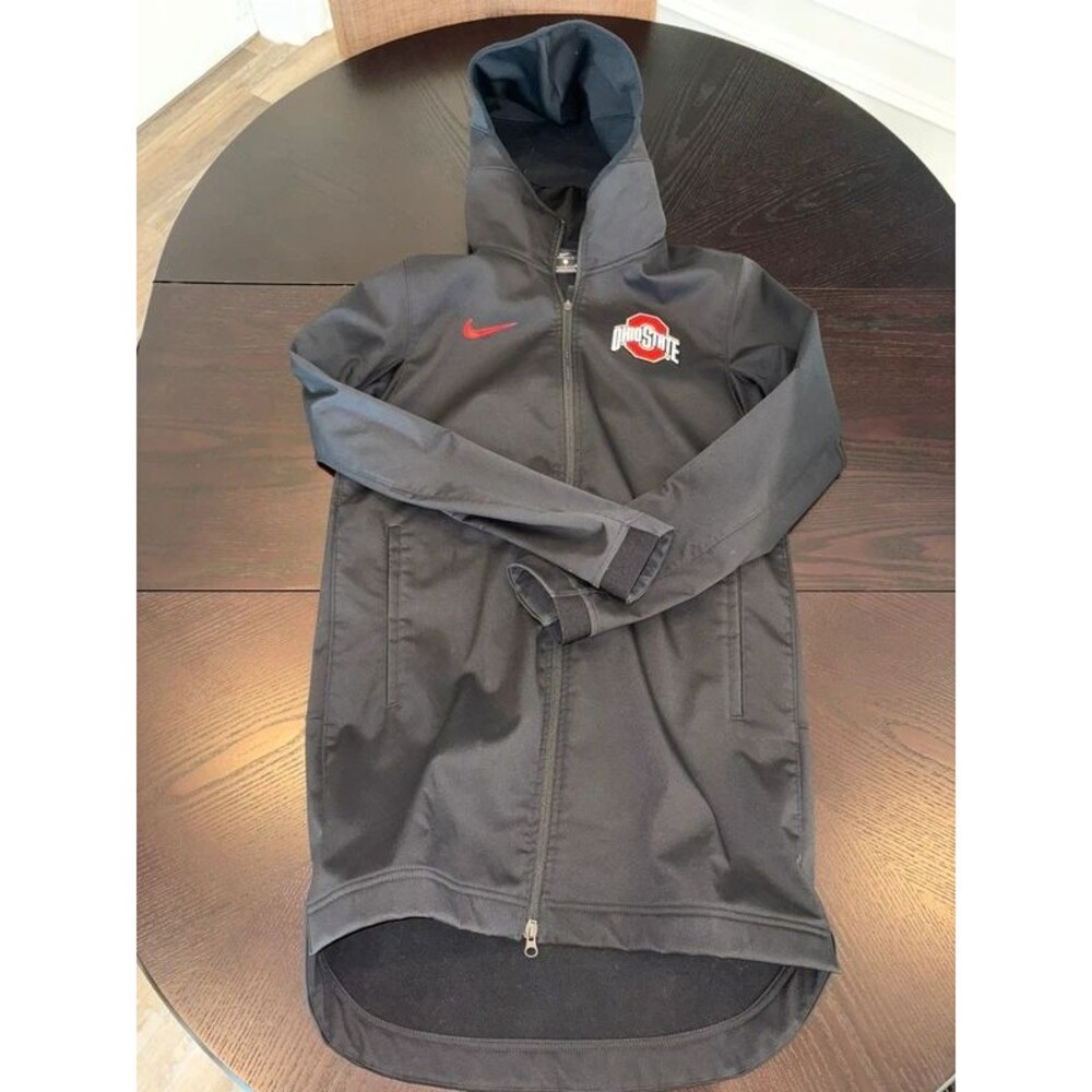 Ohio State Buckeyes Nike Player Protect Hooded Jacket Sz Small